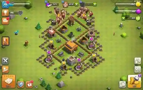 部落冲突阵容搭配3本，部落冲突三本最强阵型链接复制插图