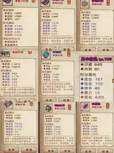 烟雨江湖阵容装备搭配，烟雨江湖装备推荐插图1
