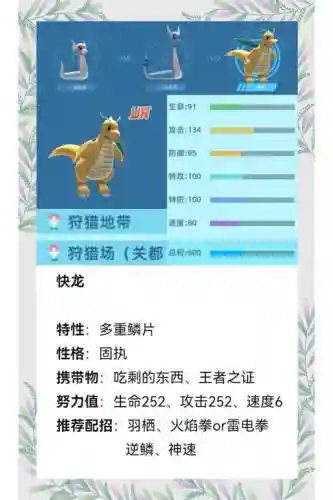 大冒险快龙阵容搭配图，快乐大冒险游戏插图1