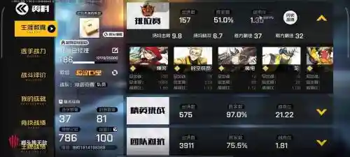 王牌战士最强排位阵容搭配，王牌战士版本强势