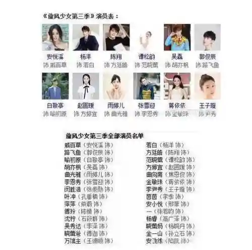 旋风少女三演员阵容搭配，旋风少女3演员表 人物插图1