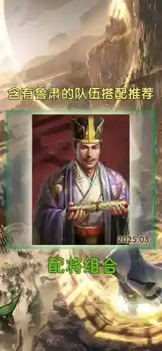 鲁肃搭配最强阵容，三国志鲁肃阵容搭配插图