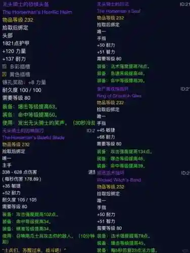 wow装备排行榜，魔兽世界最强装备插图