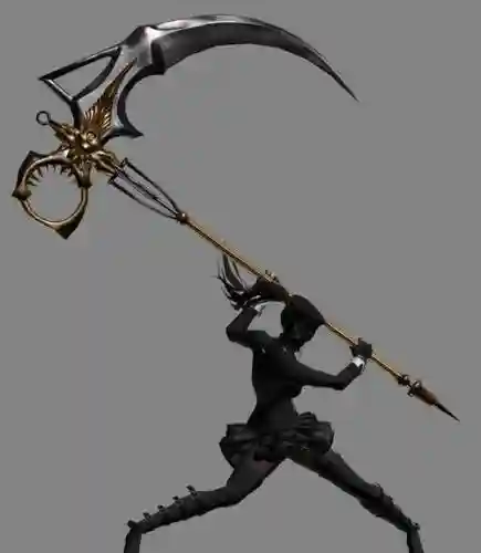 魔兽世界镰刀造型的武器，魔兽好看的镰刀形状武器