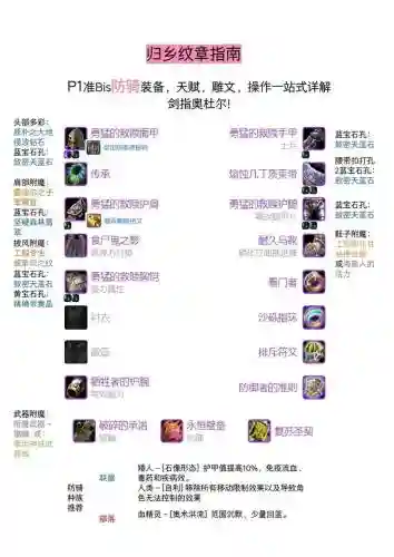 80级魔兽世界防骑装备，80级防骑专业选择插图1