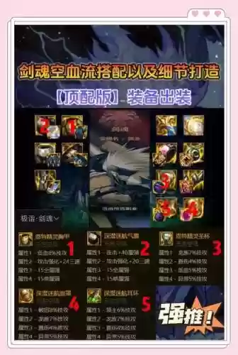 九十级剑魂装备，dnf90级剑魂装备搭配插图1