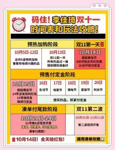 双十一秒抢攻略，双十一抢购秒表插图